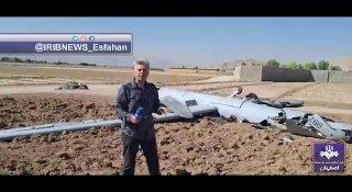 Иранская ПВО сбила израильский ударный беспилотник Hermes 900 над провинцией Исфахан.