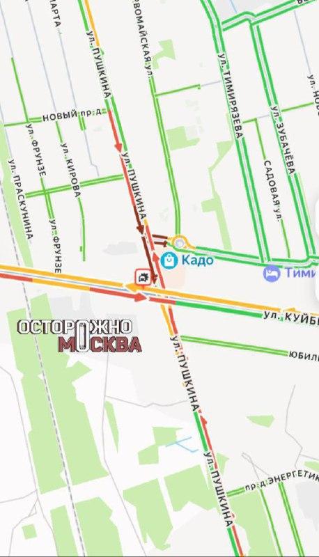 Серьезное ДТП на трассе М-5 в Подмосковье.