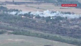 Российская армия авиабомбой уничтожила пункт временной дислокации одного из подразделений 118-й омбр ВСУ в Запорожской области.