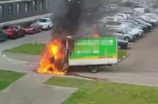 В ЖК «Столичный» в Балашихе у водителя Газели утро началось не с кофе 🇷🇺...