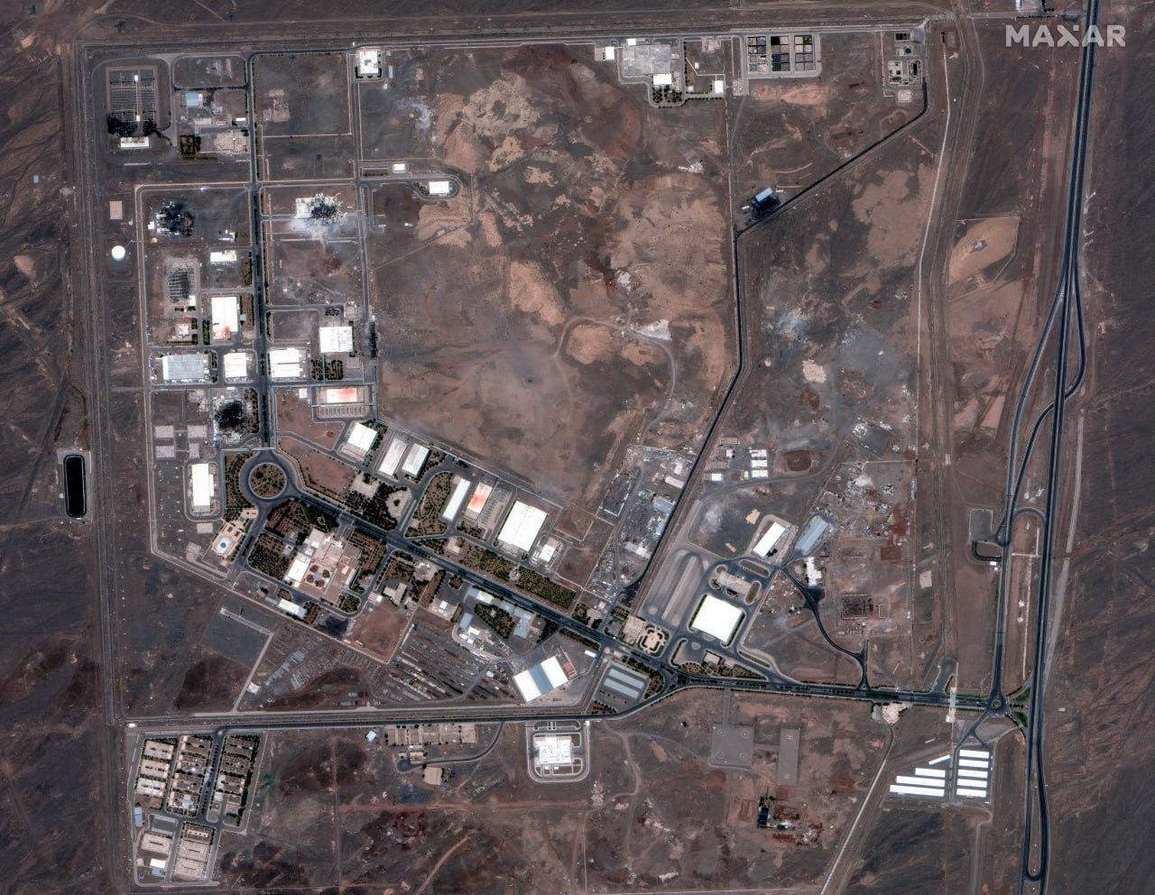 Появились кадры воронки от американской бомбы у ядерного объекта Фордо в Иране