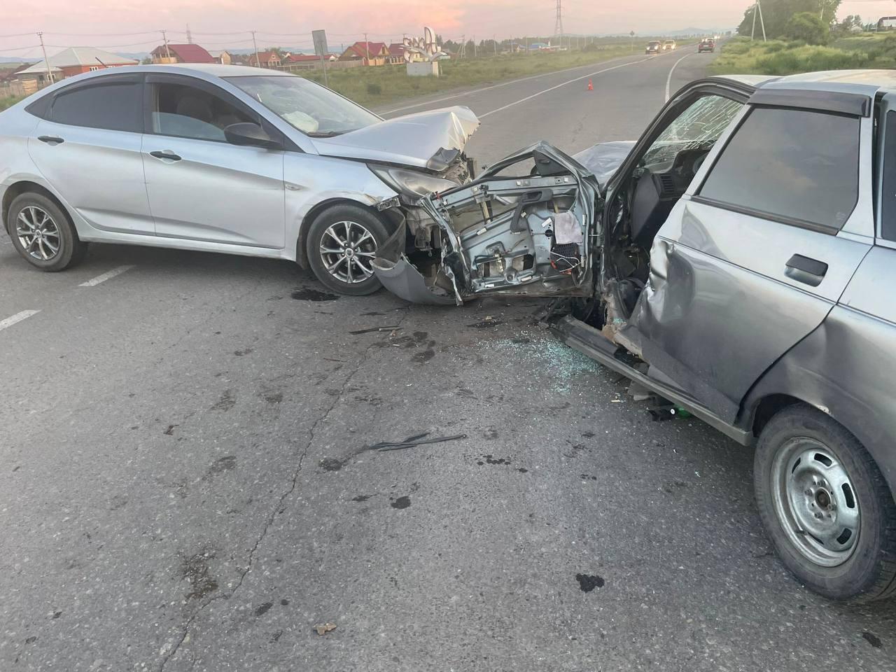 В Аскизе непредоставление преимущества стало причиной ДТП