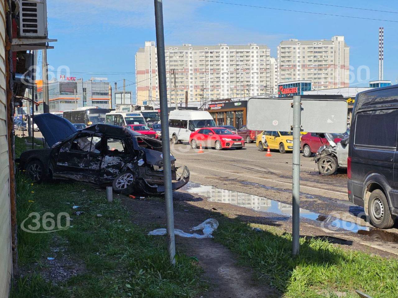 Смертельное ДТП с погибшим в Зеленограде утром.
