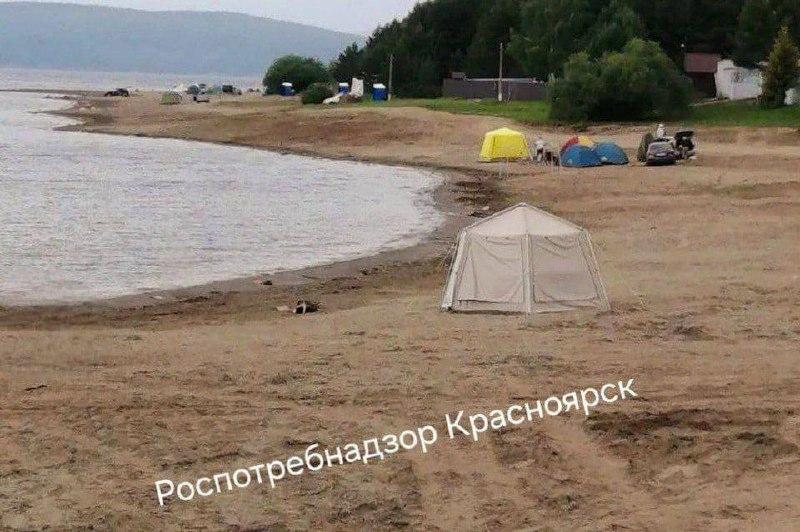 В Красноярском крае открылся третий официальный пляж