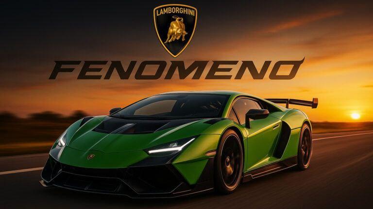 Lamborghini покажет САМУЮ МОЩНУЮ дорожную модель в своей истории — Fenomeno.