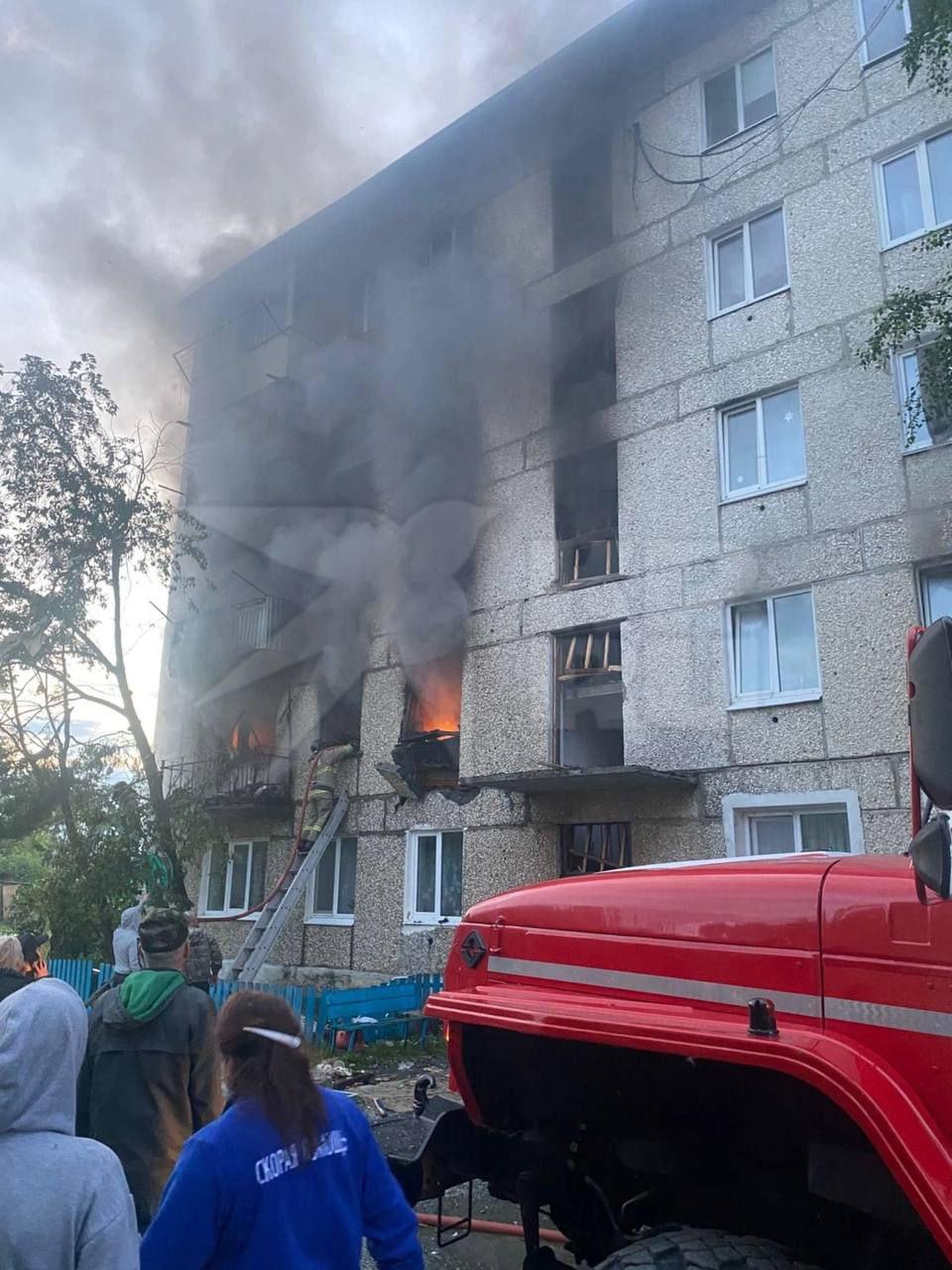 В МЧС рассказали подробности взрыва газового баллона в Ивделе