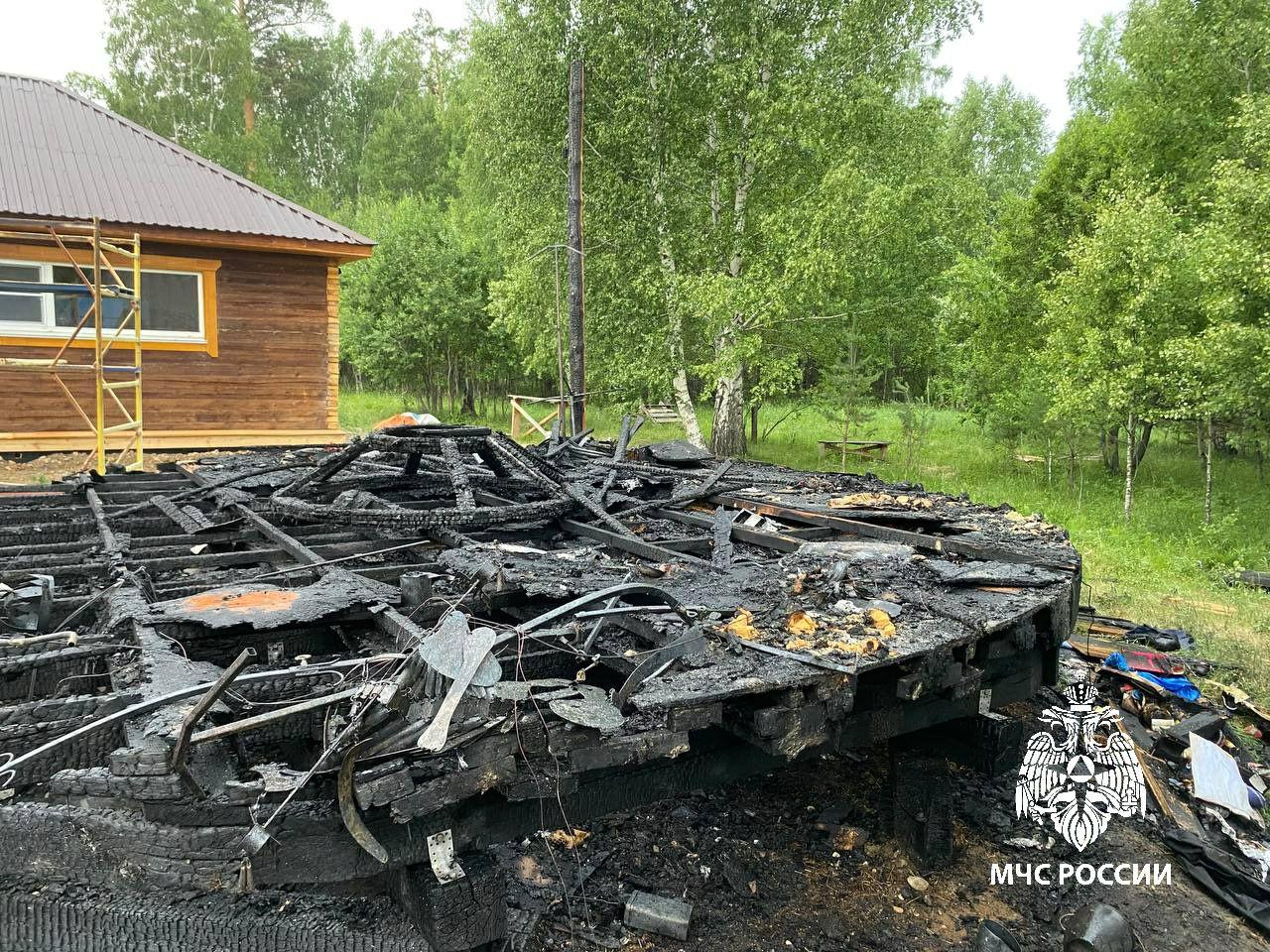 Неисправность оборудования привела к пожару в Ангарске