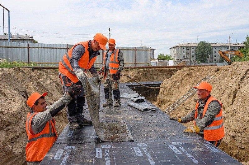 В Канске начались ремонты теплосетей по двум самым крупным участкам программы этого года - ул. Герцена и мкрн. Северный.