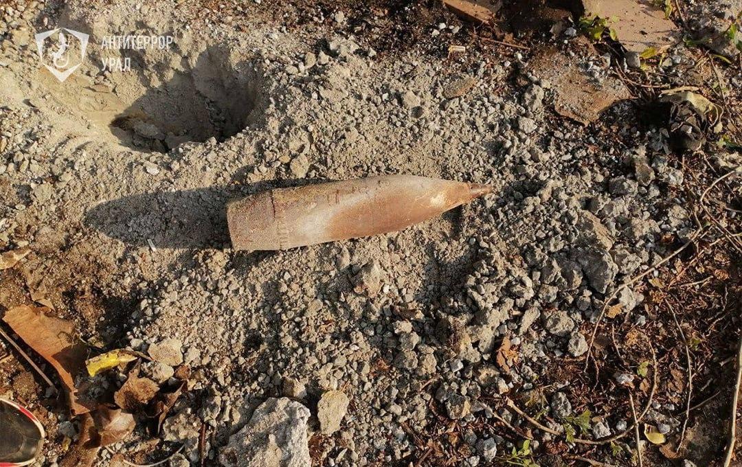 Боевой снаряд обезвредили на стройке в Екатеринбурге
