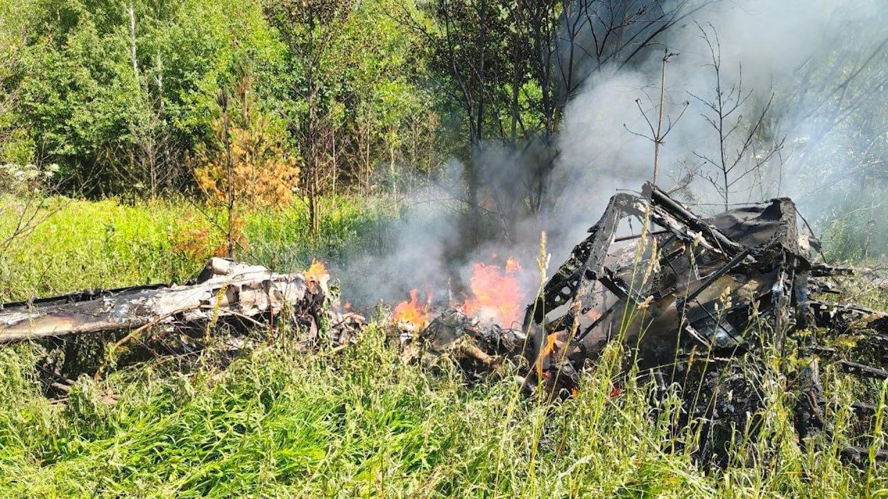 4 человека погибли при крушении легкомоторного самолёта в Подмосковье.