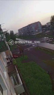 Медведь заглянул к жителям Вихоревки