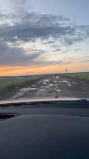Вот такой асфальт в Ждановке Александрийского района Дорога вся разрушена и в...