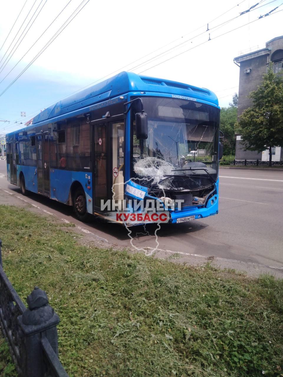 Очередное ДТП с автобусом в Новокузнецке: на этот раз 