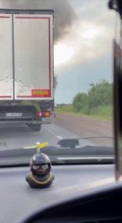 ⚡️Два автомобиля загорелись на трассе Ачинск-Красноярск Авария произошла в...