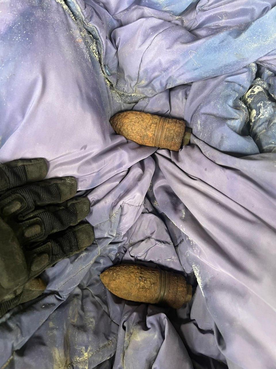 Садовод нашел в огороде гранаты времен Гражданской войны