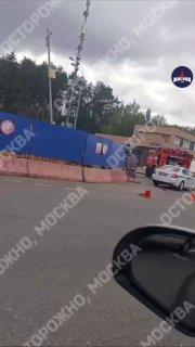 Машина скорой помощи перевернулась в Новой Москве. ДТП с участием скорой...