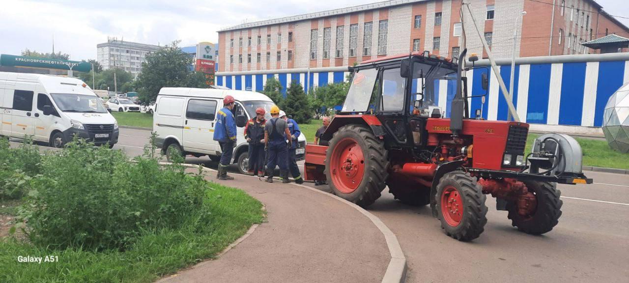 Жители сотни домов в Красноярске остались без воды из-за порыва на сетях....