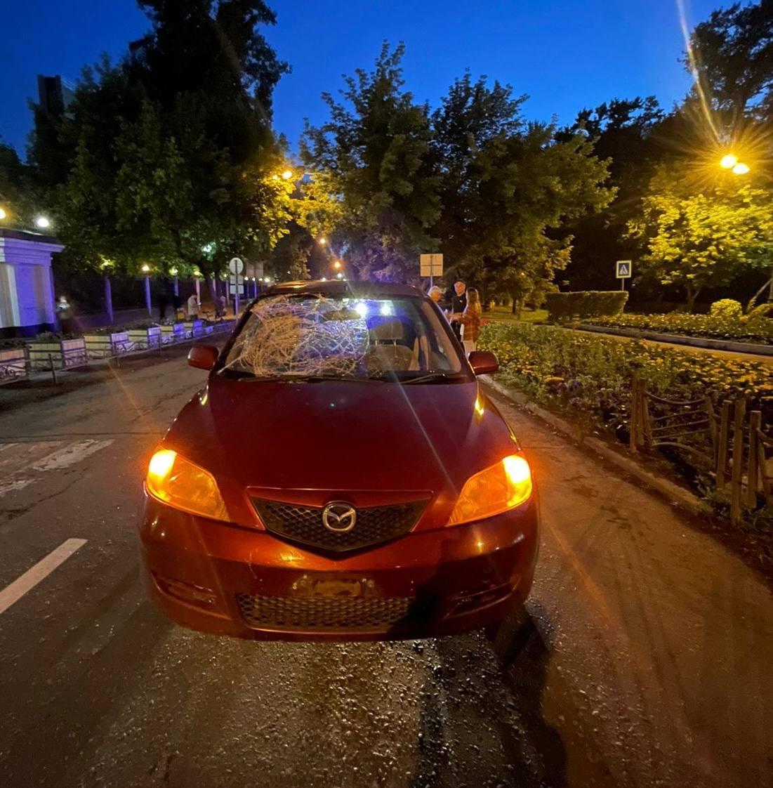В Абакане в ДТП пострадали несовершеннолетние пешеходы