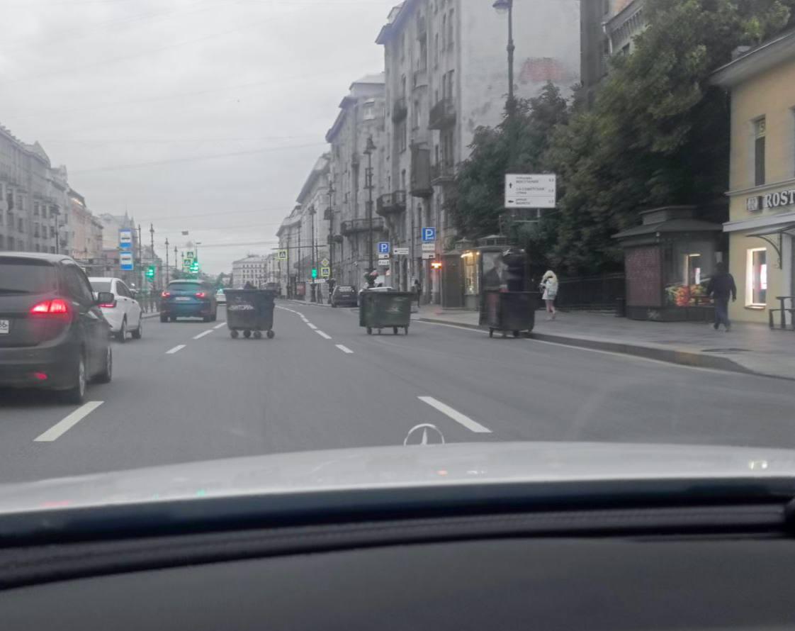 Ветер бушует в Петербурге: падают деревья, разъезжаются мусорные баки. А в...