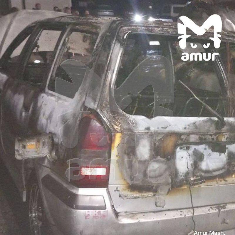 🔥 Автомобили сгорели и взорвались на парковке в Находке