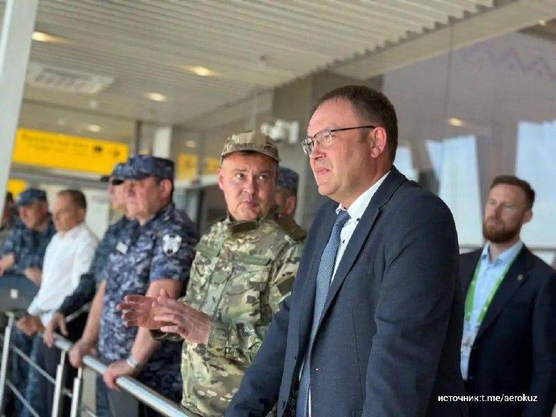В аэропорту Новокузнецка прошли антитеррористические учения.