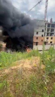 В Подмосковье в районе поселка Биокомбинат в Лосино-Петровском округе что-то...