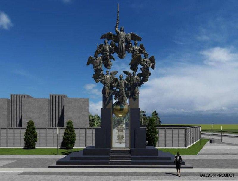 В Екатеринбурге на ул. Архангела Михаила установят 15,9-метровую бронзовую...