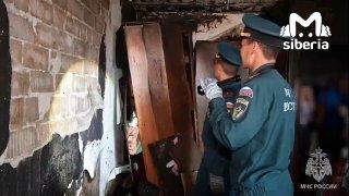 Мальчик, которого спасли из горящей квартиры в Кызыле, погиб. Местные...