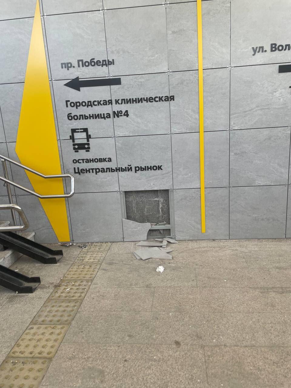 Неадекваты портят подземный переход у Восхода, недавно открытый после...