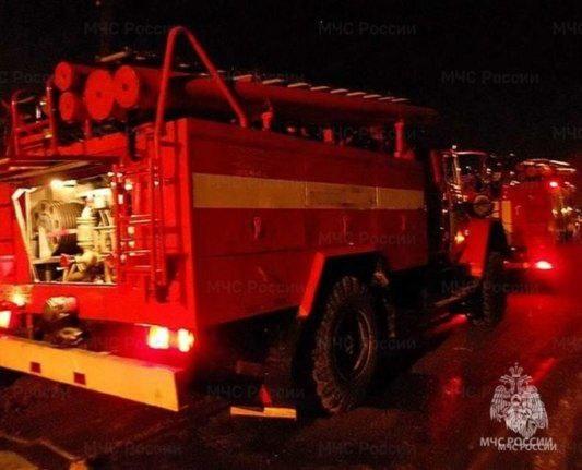 В Дятьково ночью произошёл пожар в квартире