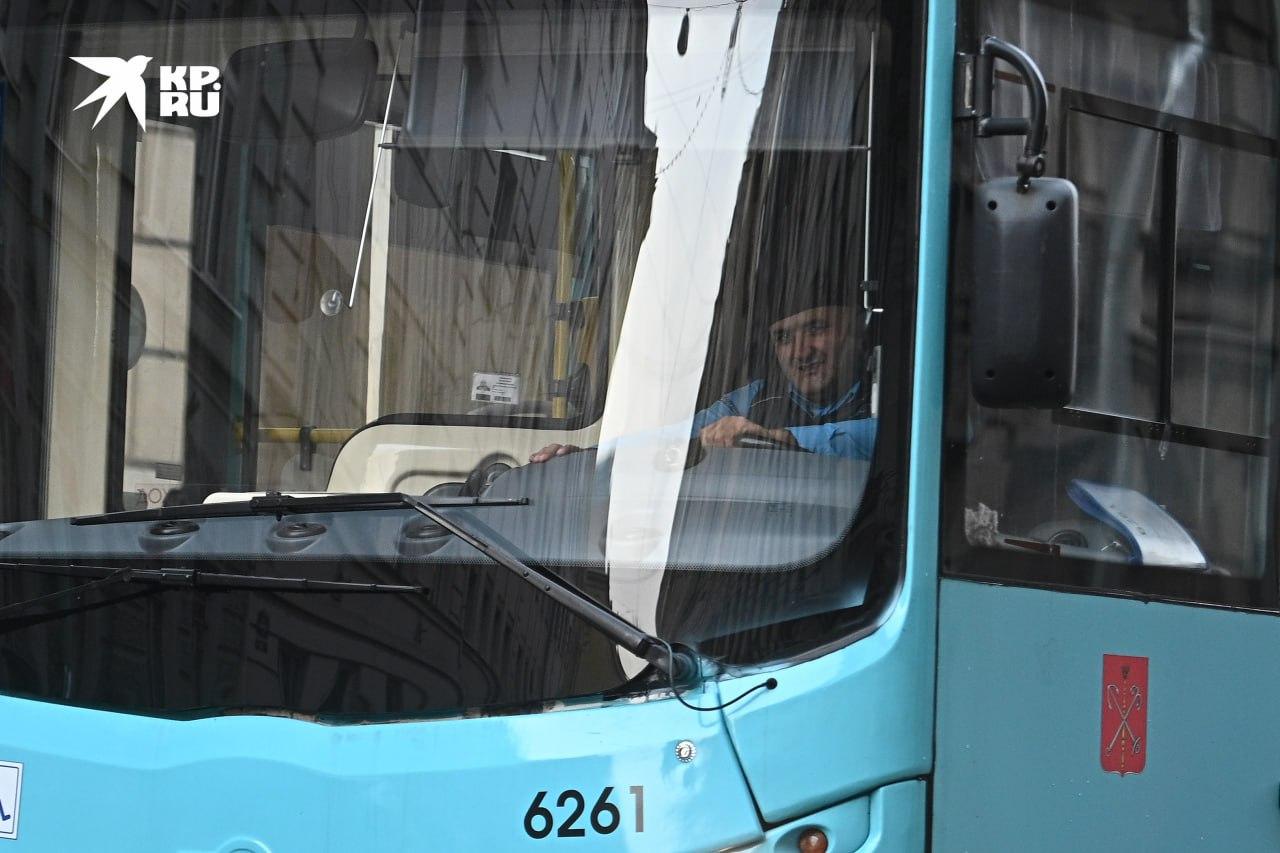 Пьяный мужчина кидался камнями в автобус
