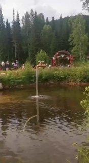 Ливитирующий кран появился в Кузбассе.