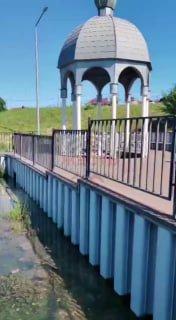 Святой источник в Новосадовом находится в плачевном состоянии