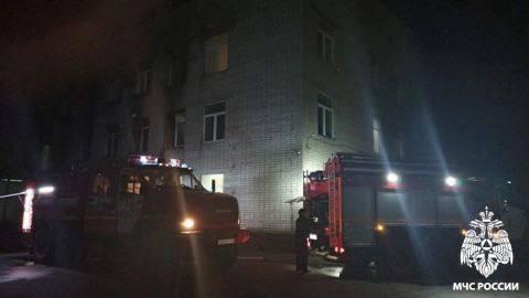 В Новокузнецком муниципальном округе произошел пожар на птицефабрике в посёлке Черемза.