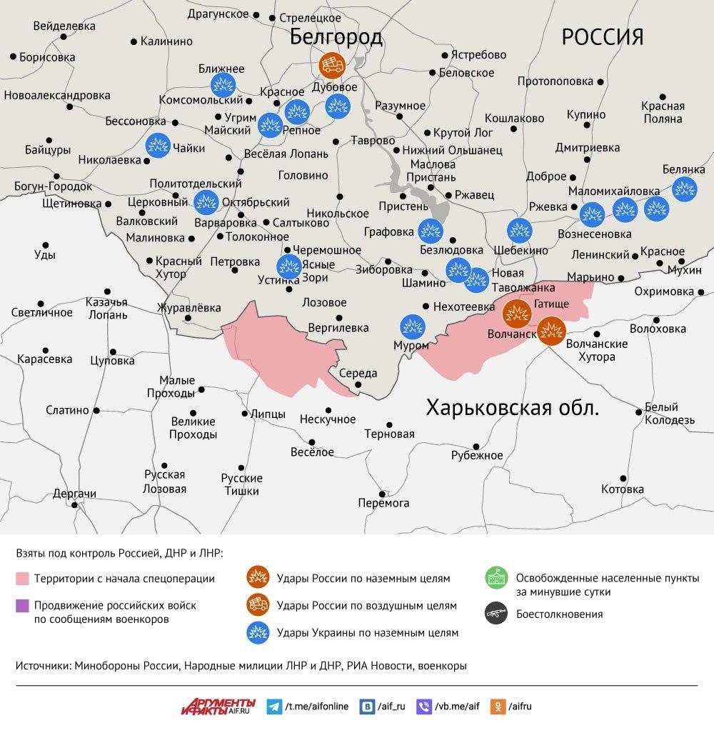 Карта боевых действий в зоне СВО на 9 июля 2025 года