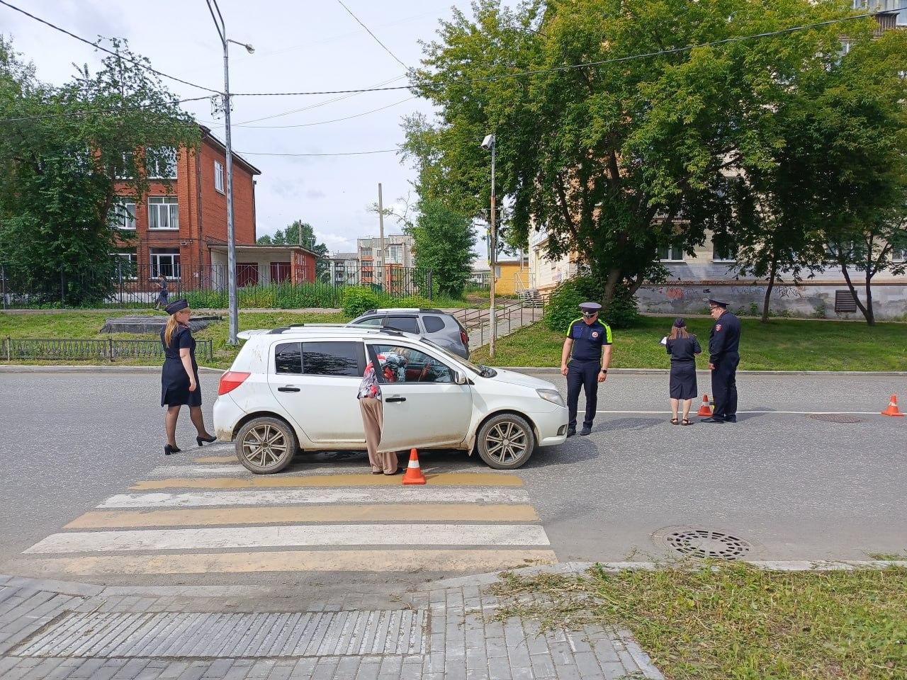 В Нижнем Тагиле иномарка сбила пенсионерку на «зебре»