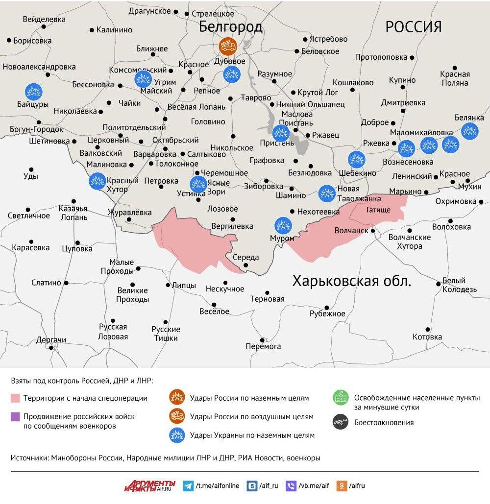 Карта боевых действий в зоне СВО на 10 июля 2025 года