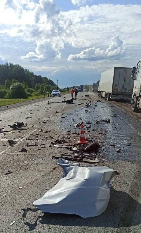 Вчера на трассе Новосибирск — Омск произошло смертельное ДТП с большегрузом