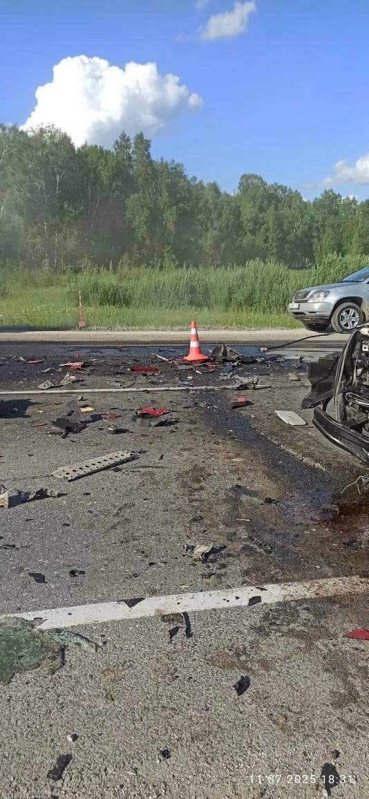 Вчера на трассе Новосибирск — Омск произошло смертельное ДТП с большегрузом