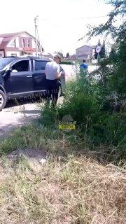 Вчерашнее ДТП в Черногорске на объездной пр. Космонавтов. 🇷🇺 Источник: ЧП...