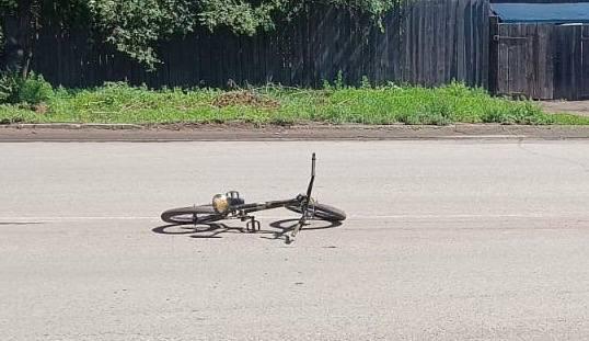 В Черногорске пострадал несовершеннолетний велосипедист