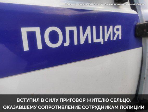 В Сельцо пьяный мужчина сбежал из скорой и дал отпор бросившимся за ним полицейским