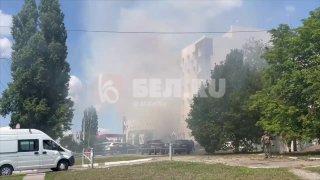 Беспилотники ВСУ атаковали здание Октябрьского суда Белгорода.