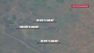 Кадры ракетного удара 