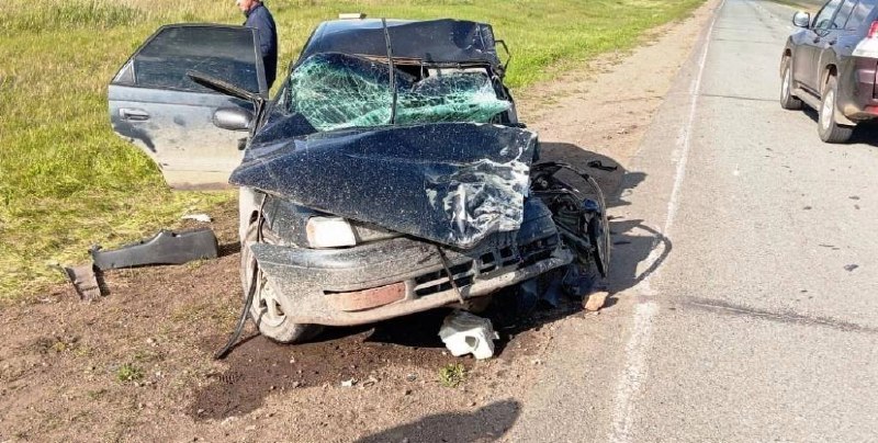 В Ширинском районе произошло ДТП на встречной полосе:...