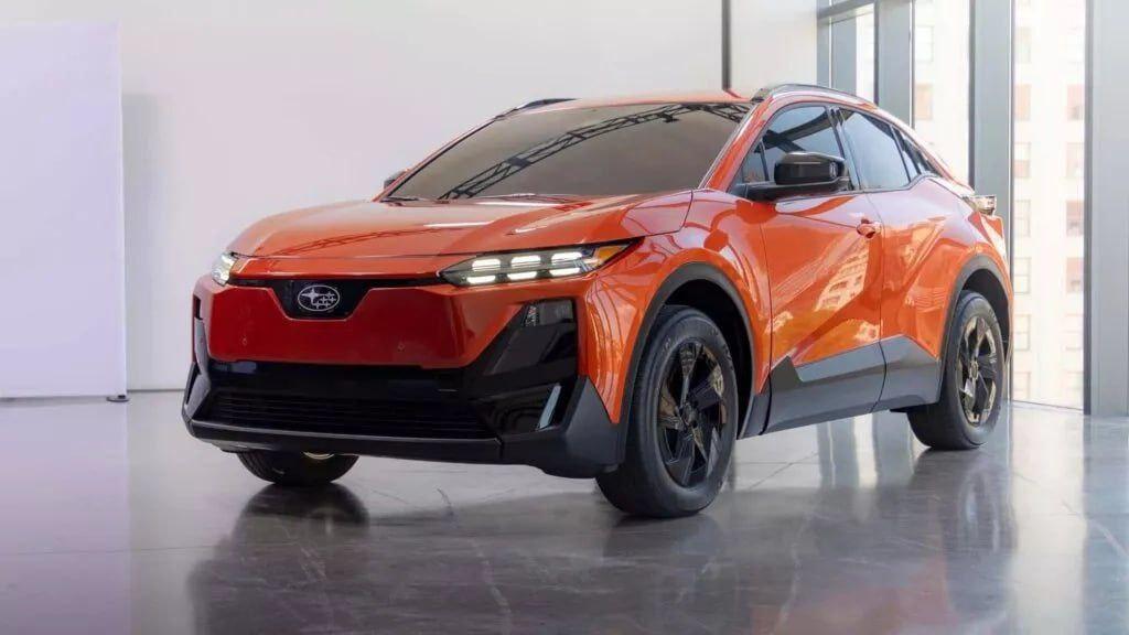 Subaru выкатила электрокроссовер Uncarted EV, который набирает сотню быстрее WRX TR.