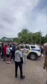 На Украине жители села массово вышли против ТЦК