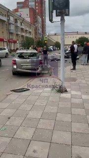 В Красноярске на Вавилова погибла мотоциклистка
