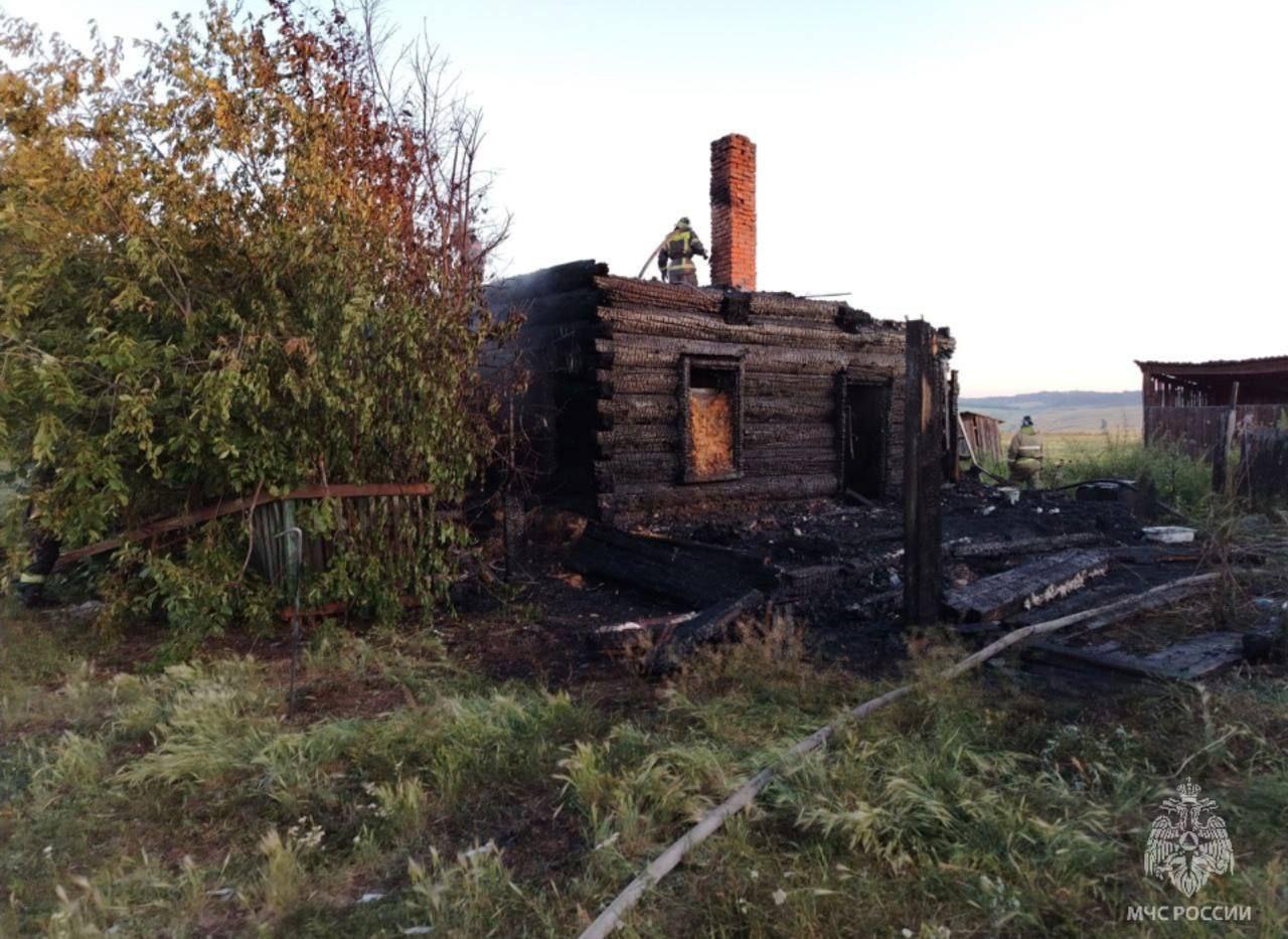 В Черемховском районе на пожаре погибла женщина