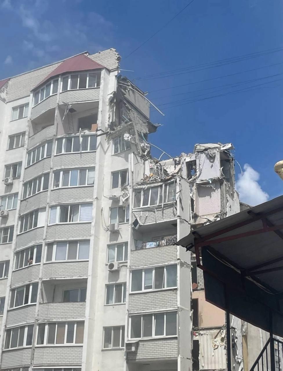 В Саратове произошел взрыв газа в жилой многоэтажке